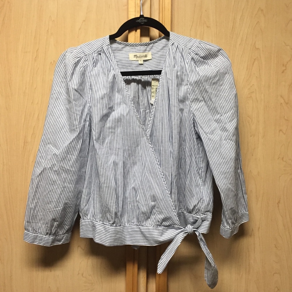 NEW Madewell wrap top